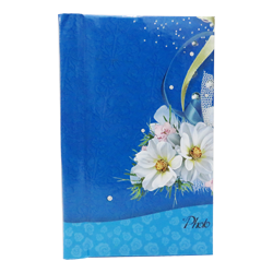 آلبوم عکس سلفونی فنری (سیمی ) مدل سه خونه 300 عکس گل سایز 15*10